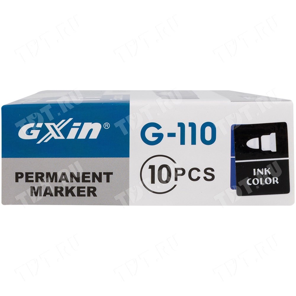 Маркер перманентный Gxin G-110, черный, 2-3 мм, 1 шт.