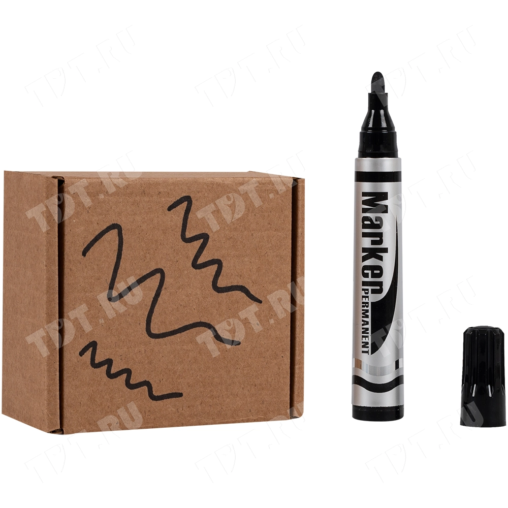 Маркер перманентный Gxin G-110, черный, 2-3 мм, 1 шт.