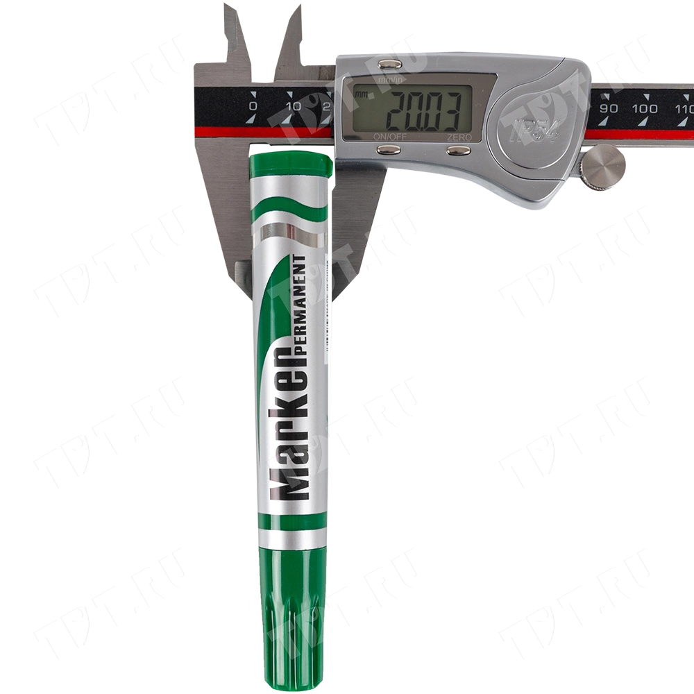 Маркер перманентный Gxin G-110, зеленый, 2-3 мм, 1 шт.