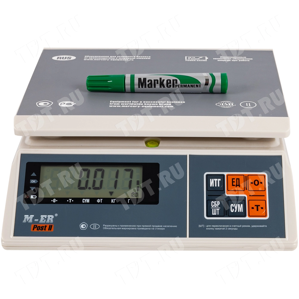 Маркер перманентный Gxin G-110, зеленый, 2-3 мм, 1 шт.