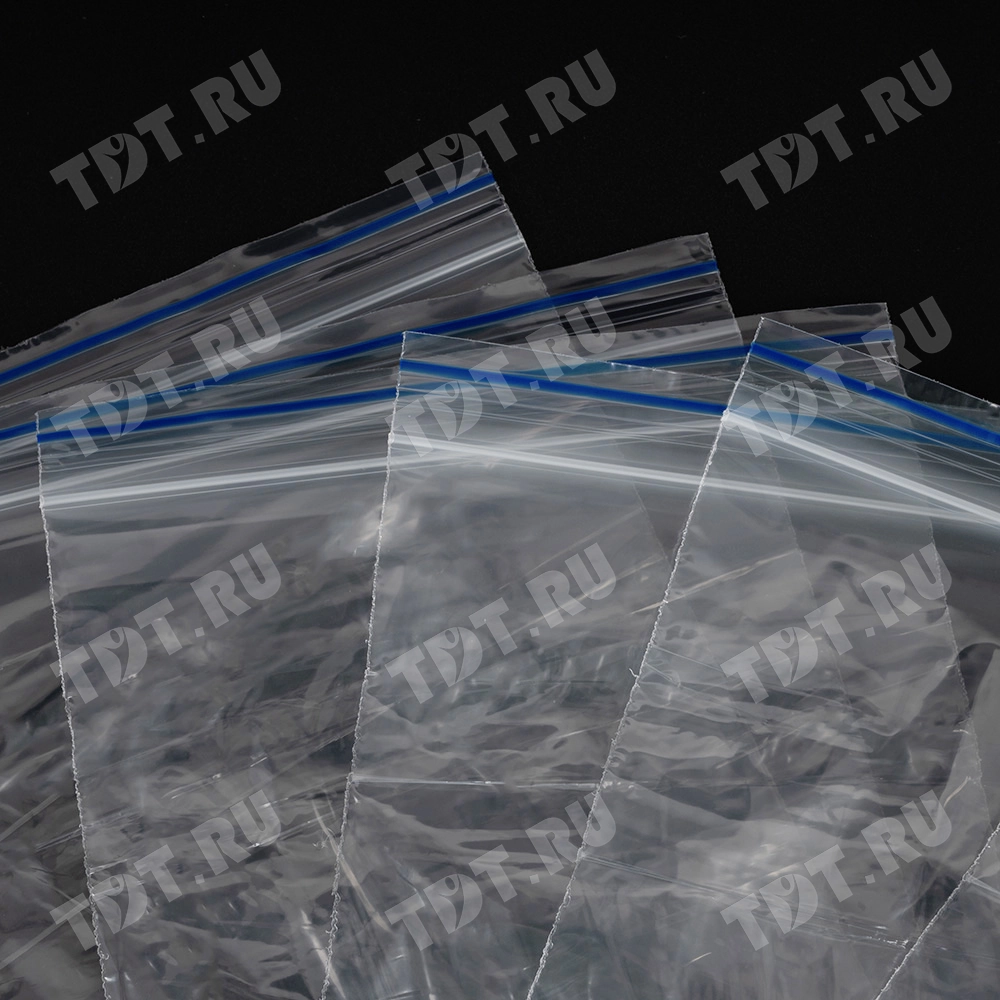 Пакеты Zip Lock, 150*200 мм, 30-35 мкм, 100 шт.