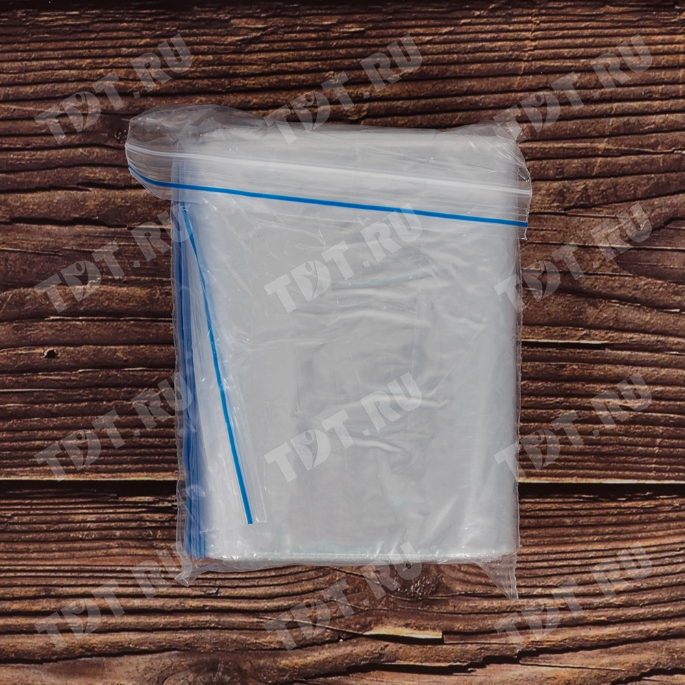 Пакеты Zip Lock, 150*200 мм, 30-35 мкм, 100 шт.