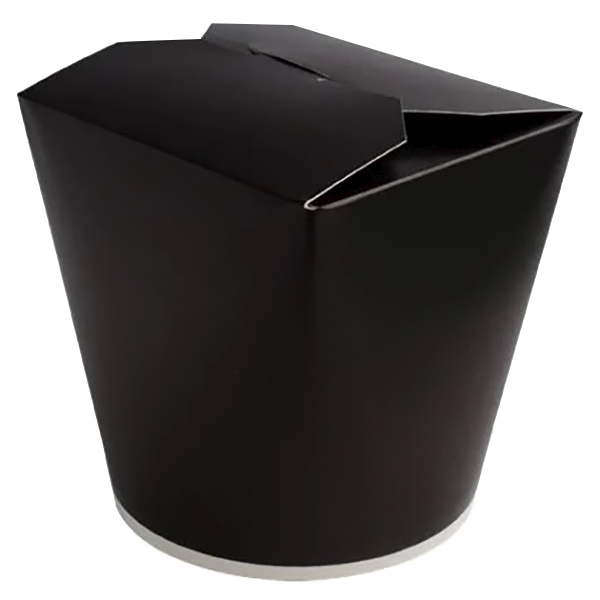 Контейнер Wok, чёрный, 750 мл, 50 шт.