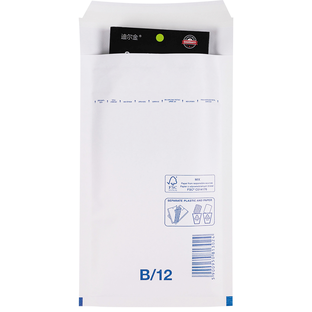 Белый крафт пакет с прослойкой, 14*22 см, B-12 (В/00) Белый крафт пакет с прослойкой, 14*22 см, B-12 (В/00)