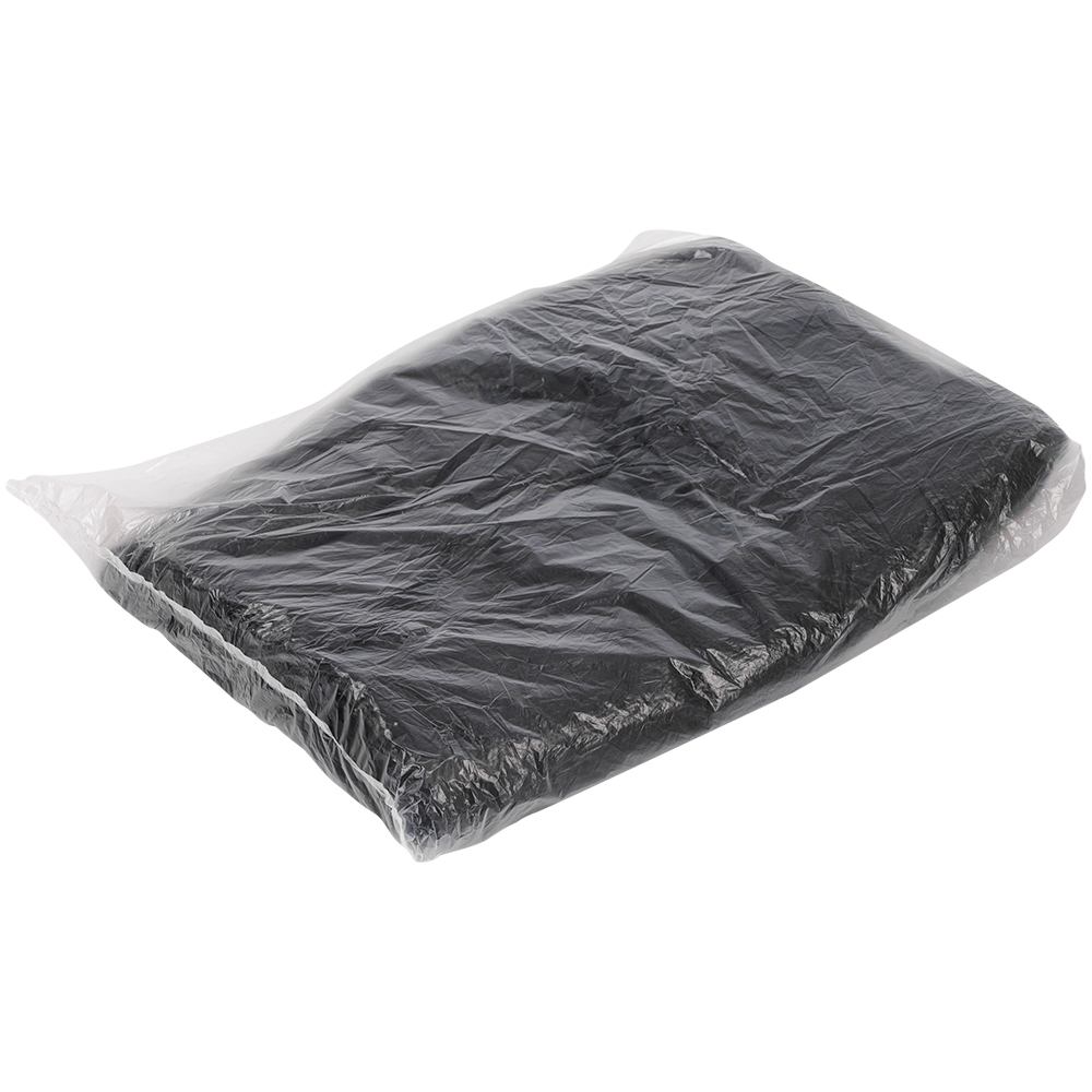 Черный пакет майка ПНД, 25+12*45см, 9 мкм, 100шт. Черный пакет майка ПНД, 25+12*45см, 9 мкм, 100шт.