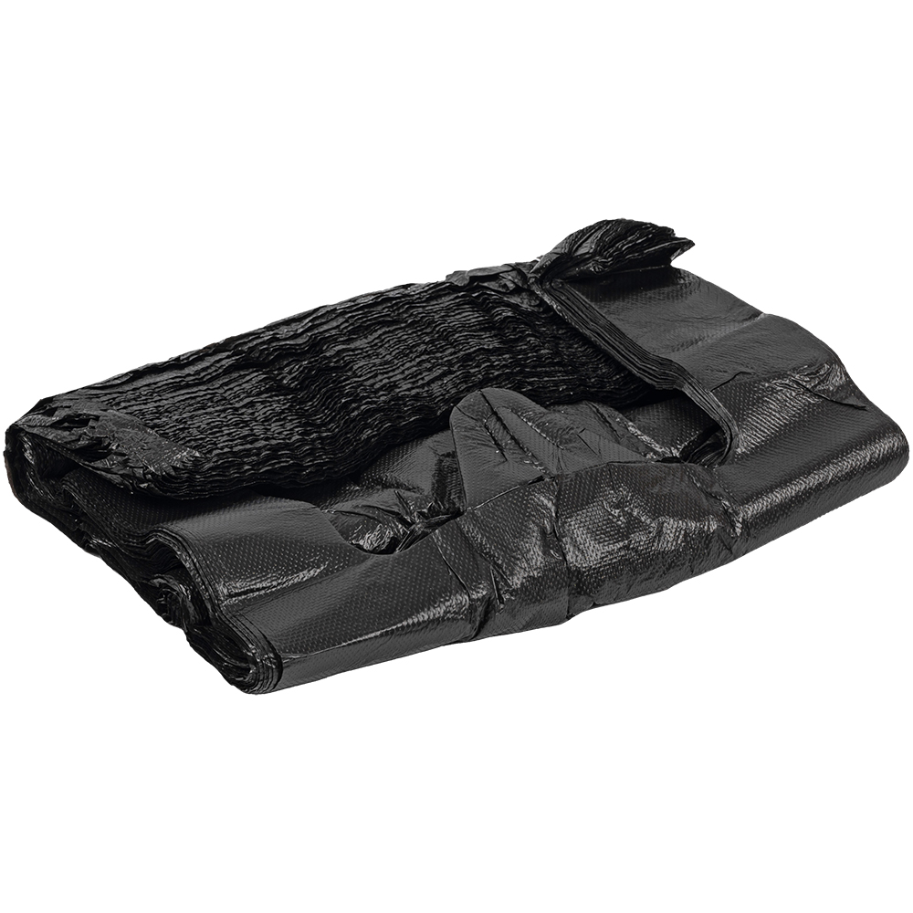 Черный пакет майка ПНД, 25+12*45см, 9 мкм, 100шт. Черный пакет майка ПНД, 25+12*45см, 9 мкм, 100шт.