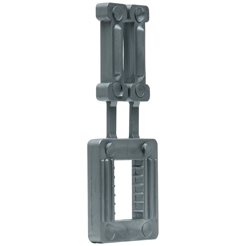 Пряжка пластмассовая серии ТН 12-15 мм, 1000 шт./уп. Пряжка пластмассовая серии ТН 12-15 мм, 1000 шт./уп.