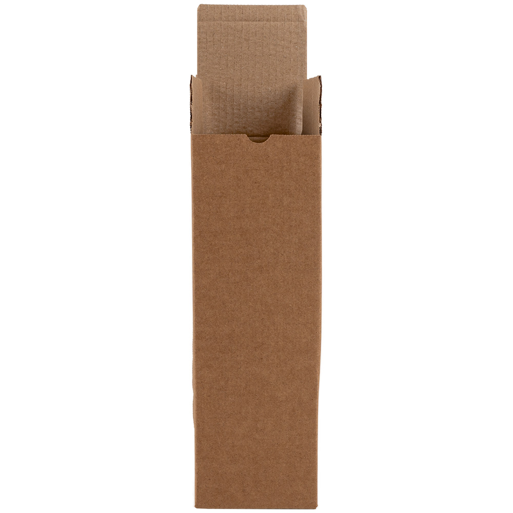 Картонная коробка для бутылки №95, 100*100*310 мм, Т-24 В Картонная коробка для бутылки №95, 100*100*310 мм, Т-24 В