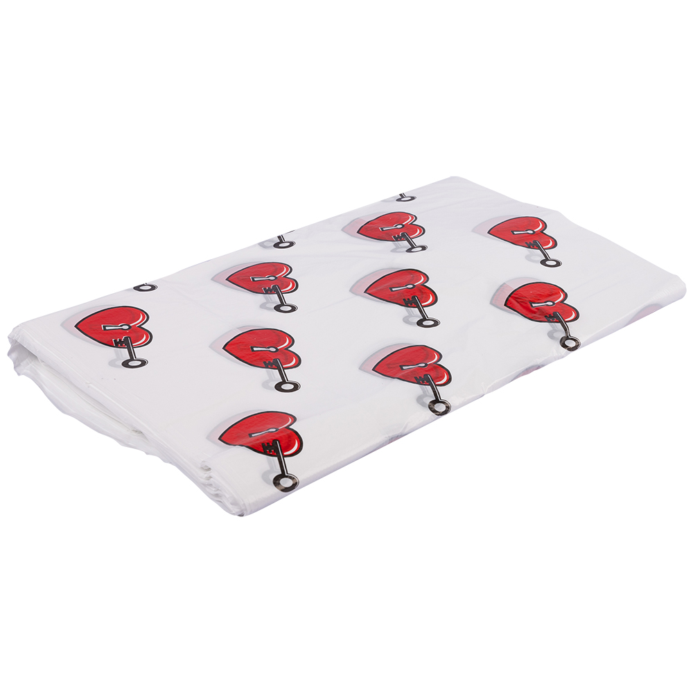 Полиэтиленовый пакет майка ПНД «Сердечки», 30+16*60см, 15 мкм, 50шт. Полиэтиленовый пакет майка ПНД «Сердечки», 30+16*60см, 15 мкм, 50шт.