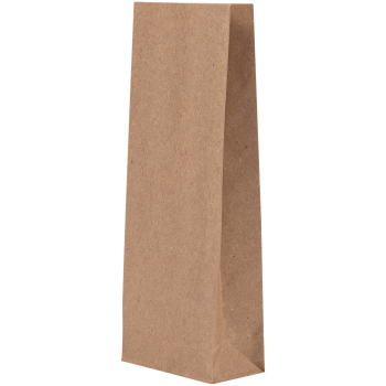 Крафт пакет без ручек, 70 г/м², 9*6.5*26.5 см