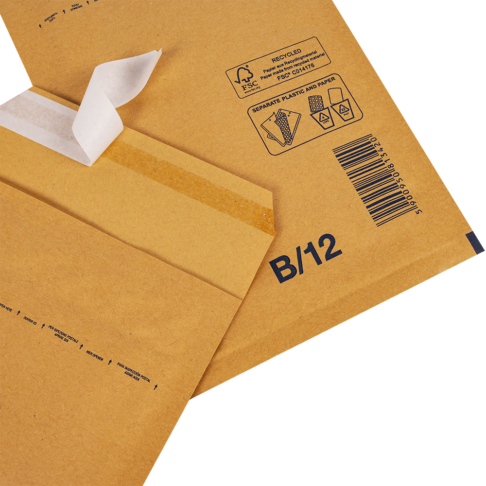 Бурый крафт пакет с прослойкой, 14*22 см, B-12-G (В/00) Бурый крафт пакет с прослойкой, 14*22 см, B-12-G (В/00)