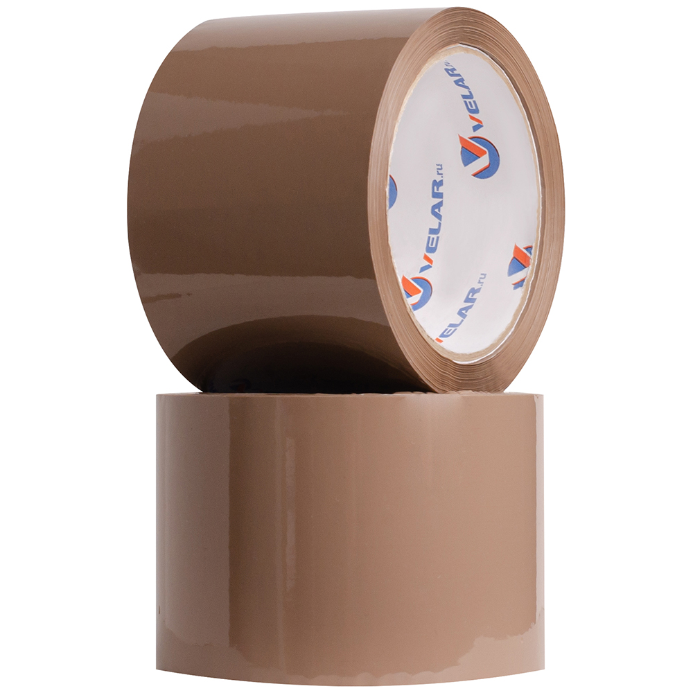 Клейкая лента коричневая широкая Velar, 72мм*66м*45мкм Клейкая лента коричневая широкая Velar, 72мм*66м*45мкм