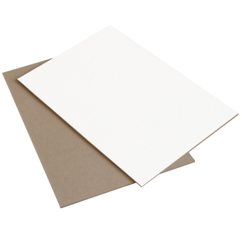 Обложечный картон с белым покровным слоем, 1000*700*1.75 мм