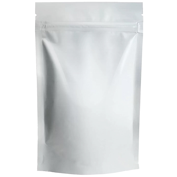 Фольгированный дой-пак с zip lock, белый, 18*24+4 см, 110 мкм (100 шт/уп) Фольгированный дой-пак с zip lock, белый, 18*24+4 см, 110 мкм (100 шт/уп)