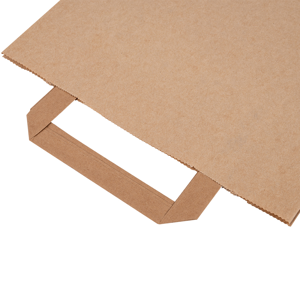 Крафт пакет с плоской ручкой, 70 г/м², 22*9*33 см Крафт пакет с плоской ручкой, 70 г/м², 22*9*33 см