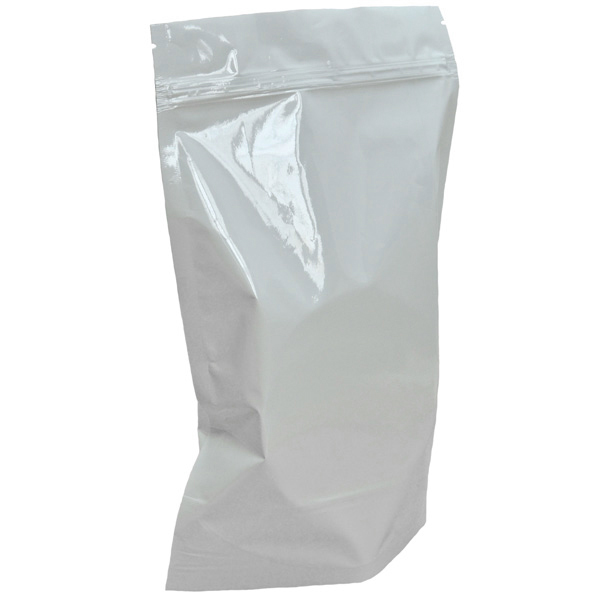 Фольгированный дой-пак с zip lock, белый, 18*24+4 см, 110 мкм (100 шт/уп) Фольгированный дой-пак с zip lock, белый, 18*24+4 см, 110 мкм (100 шт/уп)