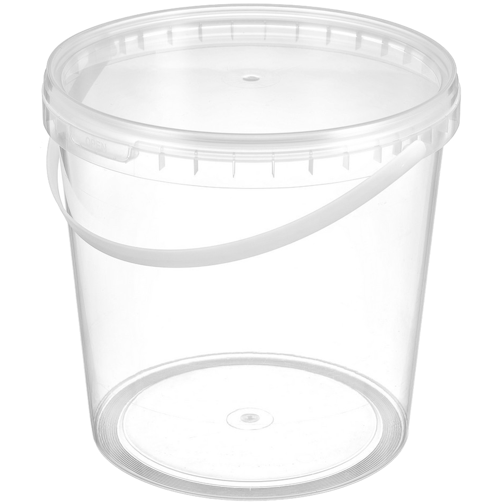 Пластиковое ведро с крышкой, от -25 до +70 °C, 3300мл