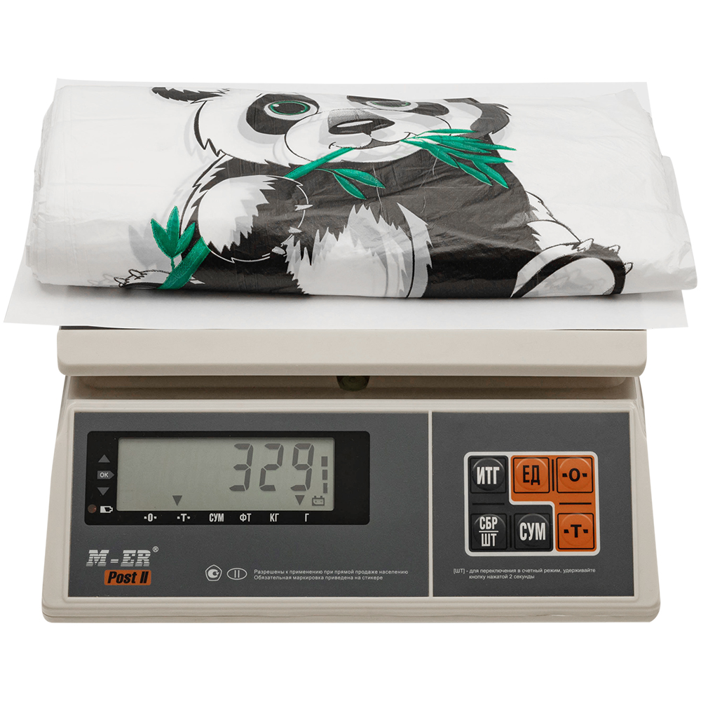 Пакет майка ПНД «Панда» белый, 28+16*50см, 12 мкм, 100шт. Пакет майка ПНД «Панда» белый, 28+16*50см, 12 мкм, 100шт.