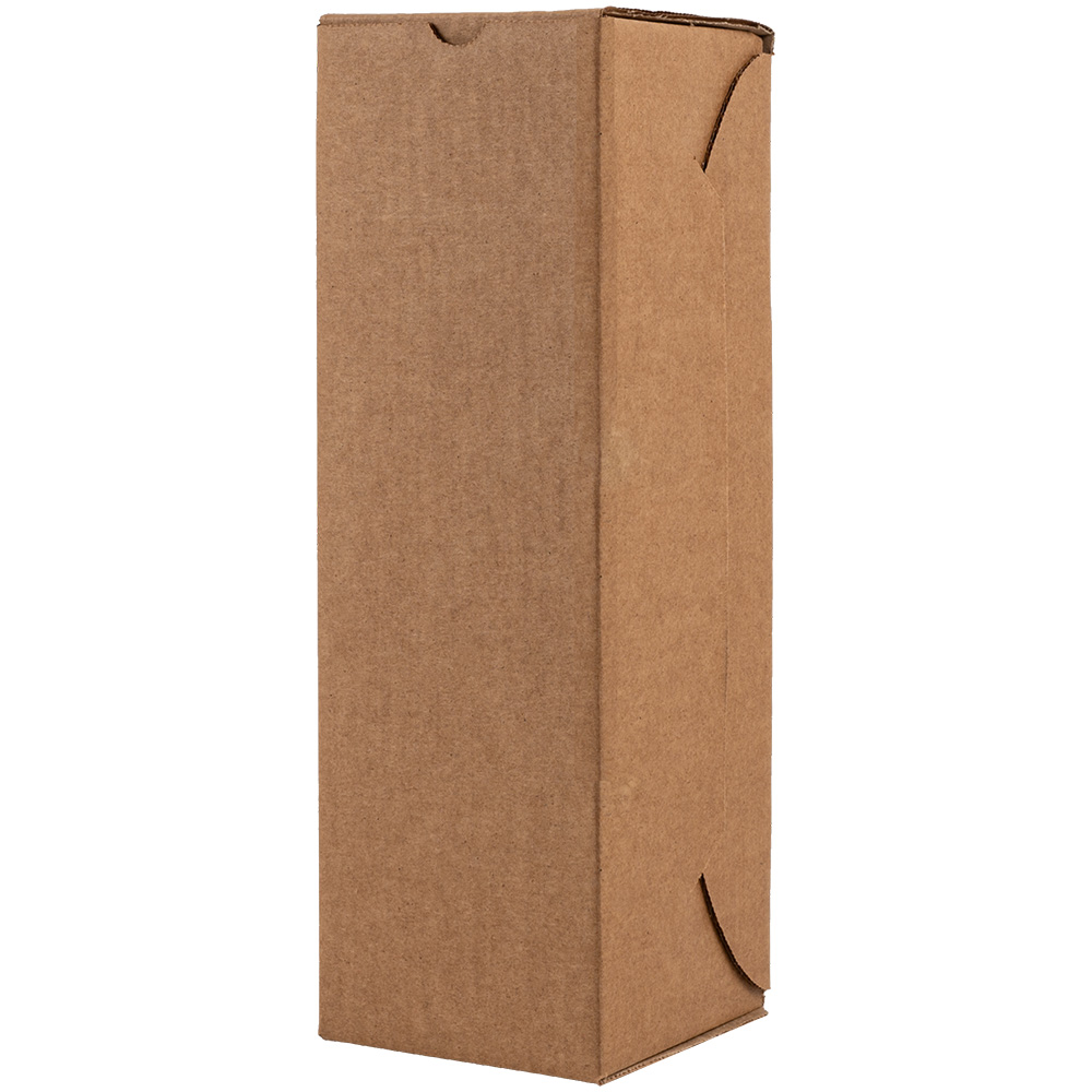 Картонная коробка для бутылки №95, 100*100*310 мм, Т-24 В Картонная коробка для бутылки №95, 100*100*310 мм, Т-24 В