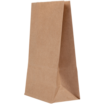 Крафт пакет без ручек, 70 г/м², 9*6.5*17 см