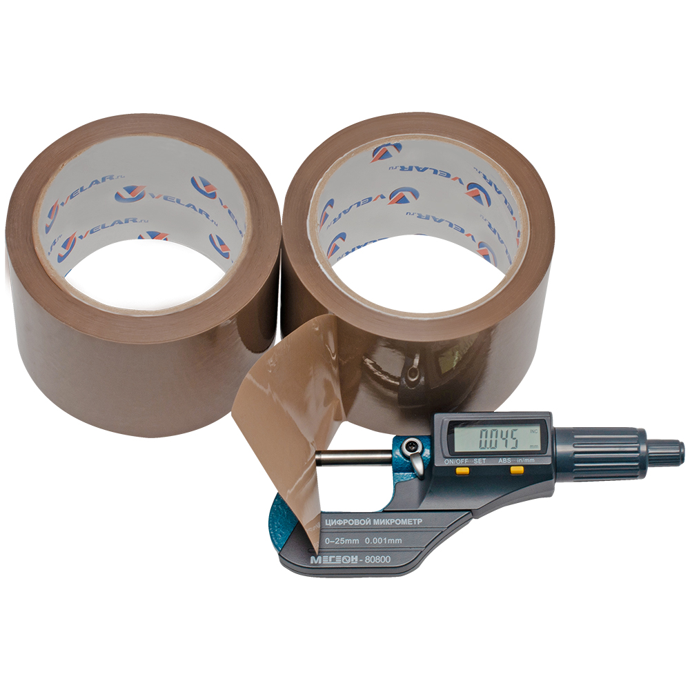Клейкая лента коричневая широкая Velar, 72мм*66м*45мкм Клейкая лента коричневая широкая Velar, 72мм*66м*45мкм