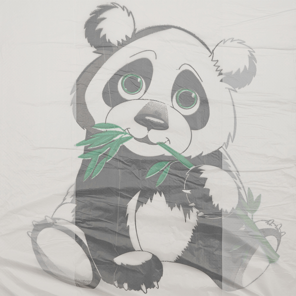 Пакет майка ПНД «Панда» белый, 28+16*50см, 12 мкм, 100шт. Пакет майка ПНД «Панда» белый, 28+16*50см, 12 мкм, 100шт.