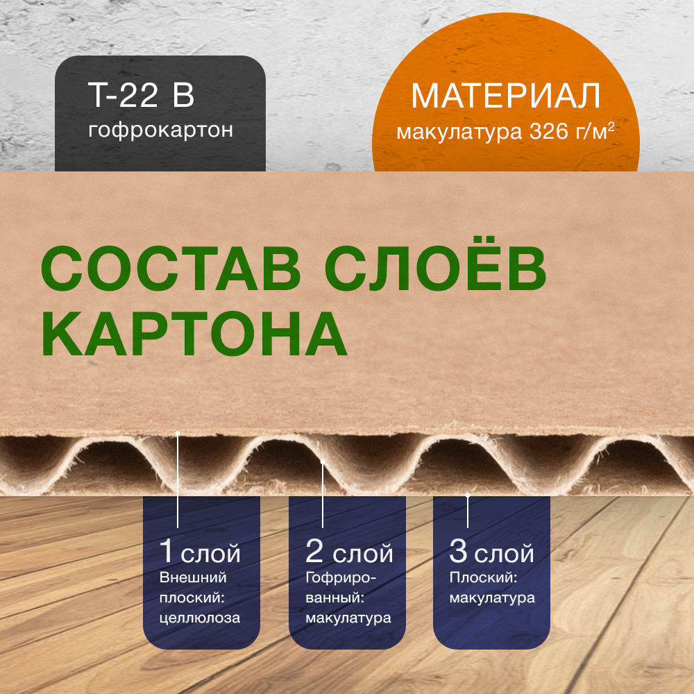 Коробка №10-МК «Бизнес», 600*400*400 мм, Т-22 В, 326 г/м² Коробка №10-МК «Бизнес», 600*400*400 мм, Т-22 В, 326 г/м²