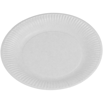 Круглая тарелка, белая, ∅ 235 мм, 100 шт.