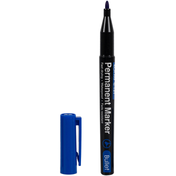 Маркер перманентный Gxin G-131, синий, 1-1.5 мм, 1 шт.