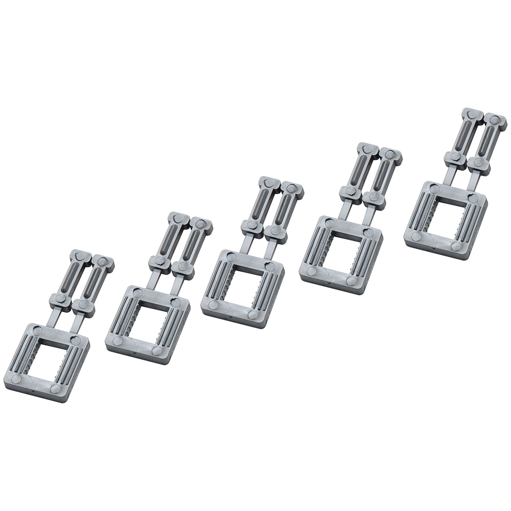 Пряжка пластмассовая серии ТН 12-15 мм, 1000 шт./уп. Пряжка пластмассовая серии ТН 12-15 мм, 1000 шт./уп.