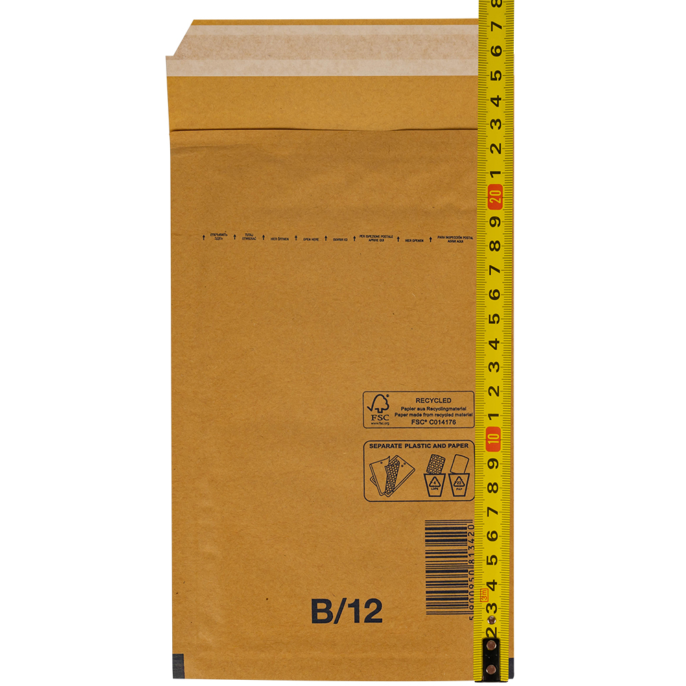 Бурый крафт пакет с прослойкой, 14*22 см, B-12-G (В/00) Бурый крафт пакет с прослойкой, 14*22 см, B-12-G (В/00)