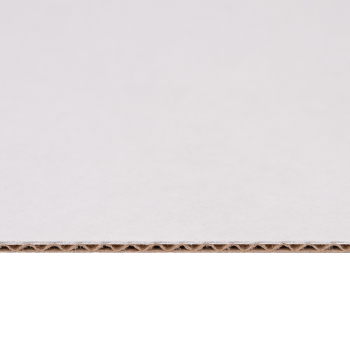Лист микрогофрокартона T11, белый/бурый, 1000*700 мм