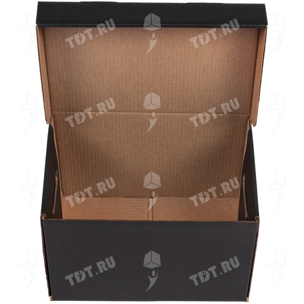 Короб архивный №9 «Вlack limited edition», чёрный, А4, 330*230*230 мм, Т-24