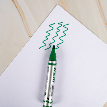 Маркер перманентный Gxin G-110, зеленый, 2-3 мм, 1 шт.