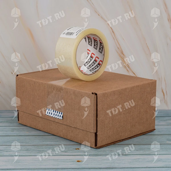 Клейкая лента прозрачная Utape, 48мм*66м*45мкм