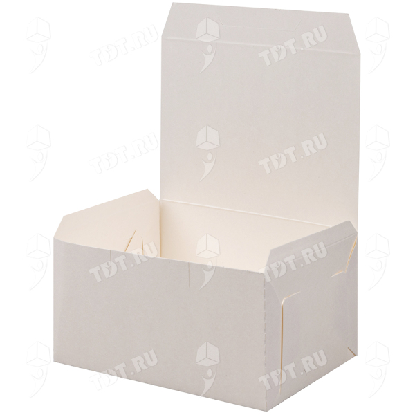 Коробка крафт кондитерская, беленая, 150*110*75 мм