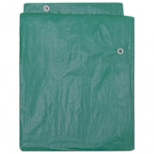 Защитный тент «Тарпаулин®» с люверсами зеленый (3*6) м, 120 г/м²