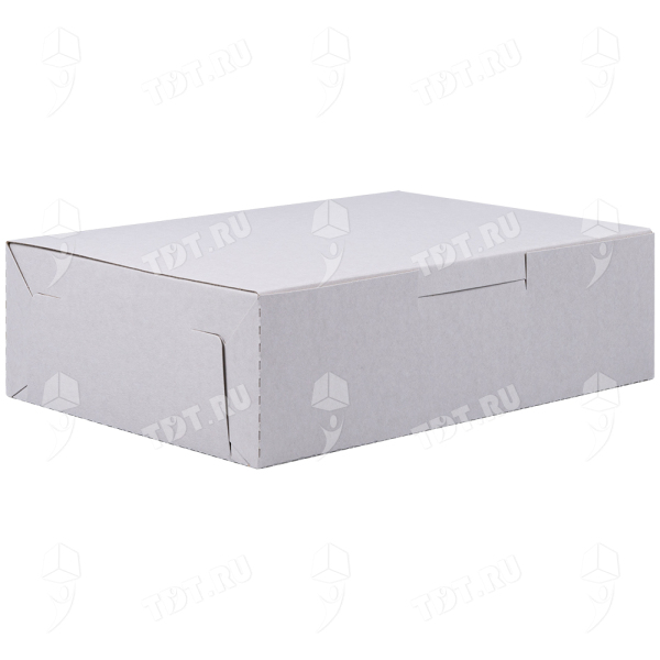 Коробка крафт кондитерская, беленая, 215*150*60 мм