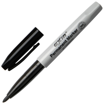 Маркер перманентный Gxin G-106000, красный, 1-2 мм, 1 шт.