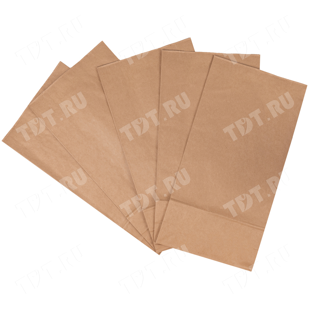 Крафт мешок двухслойный без ручек, 70 г/м², 24*11*48.5 см