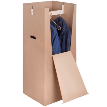 Короб №45 (гардеробный с перекладиной), 500*500*1300 мм