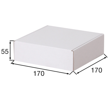 Короб КС-425 МГФ, белый, 170*170*55 мм Короб КС-425 МГФ, белый, 170*170*55 мм