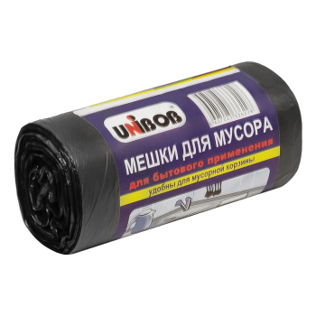 Мешки для мусора бытовые ПНД 30 литров, 50*60 см, 50 шт./рулон