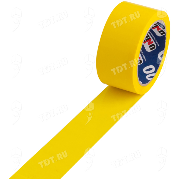 Клейкая лента желтая Unibob®, 48мм*66м*45мкм
