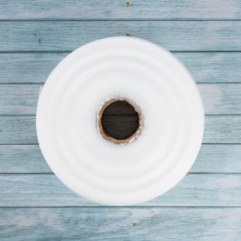 Рукав ПВД прозрачный, 7 см, 80 мкм, 485 м, 5 кг