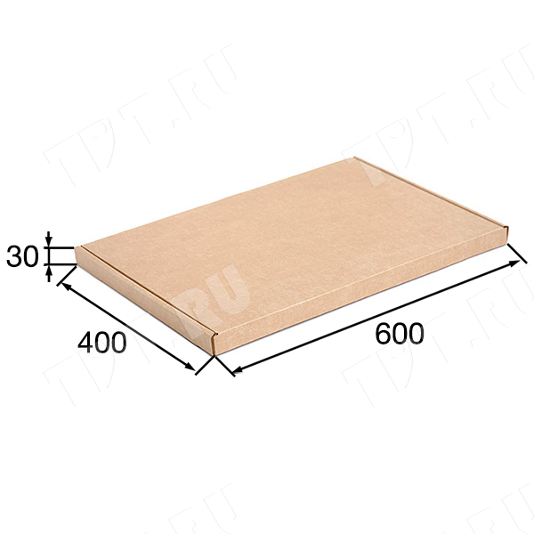 Самосборный короб №65, 600*400*30 мм, Т-23 В
