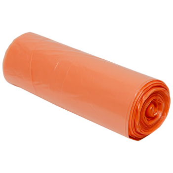 Полиэтиленовые пакеты ПСД 540 литров (оранжевые), 90*230 см, 50 мкм, 10 шт./рулон Полиэтиленовые пакеты ПСД 540 литров (оранжевые), 90*230 см, 50 мкм, 10 шт./рулон