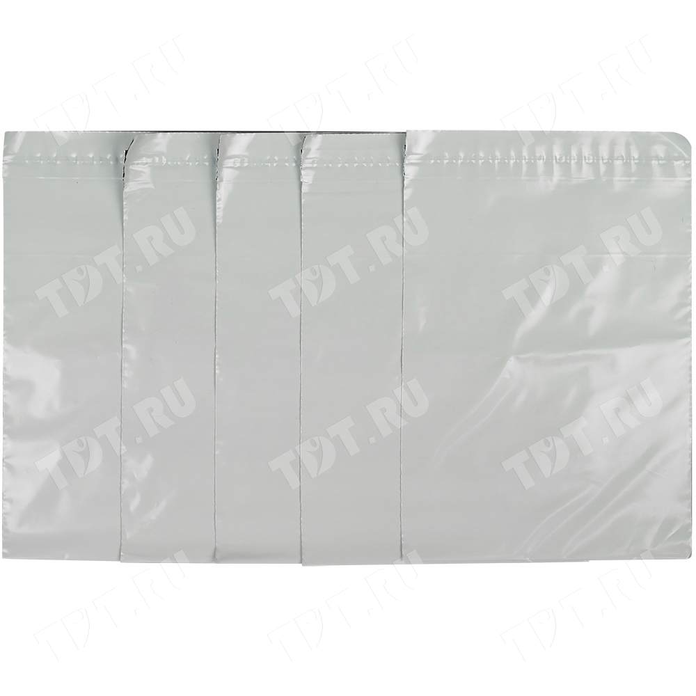 Курьер-пакет белый без печати, без кармана, 190*240+40 мм, 40 мкм, 1 шт.