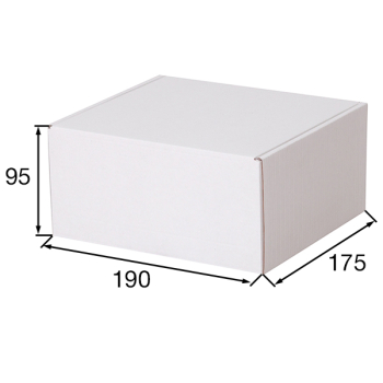 Короб КС-427 МГФ, белый, 190*175*95 мм