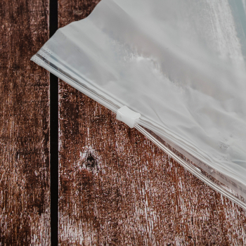 Пакет ПВД с замком слайдер 50*60 см, 70 мкм, матовый, 50 шт.